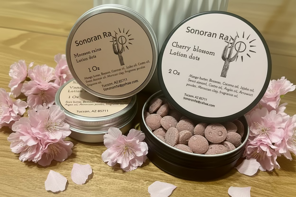 Lotion Dots – Moisturizing Mango butter Solid Lotion Melts |